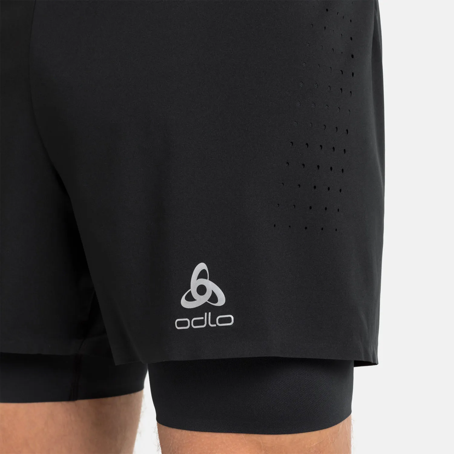 Odlo Zeroweight 2 In 1 5in Shorts