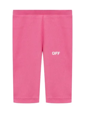 OFF-WHITE KIDS Off Leggings Shorts