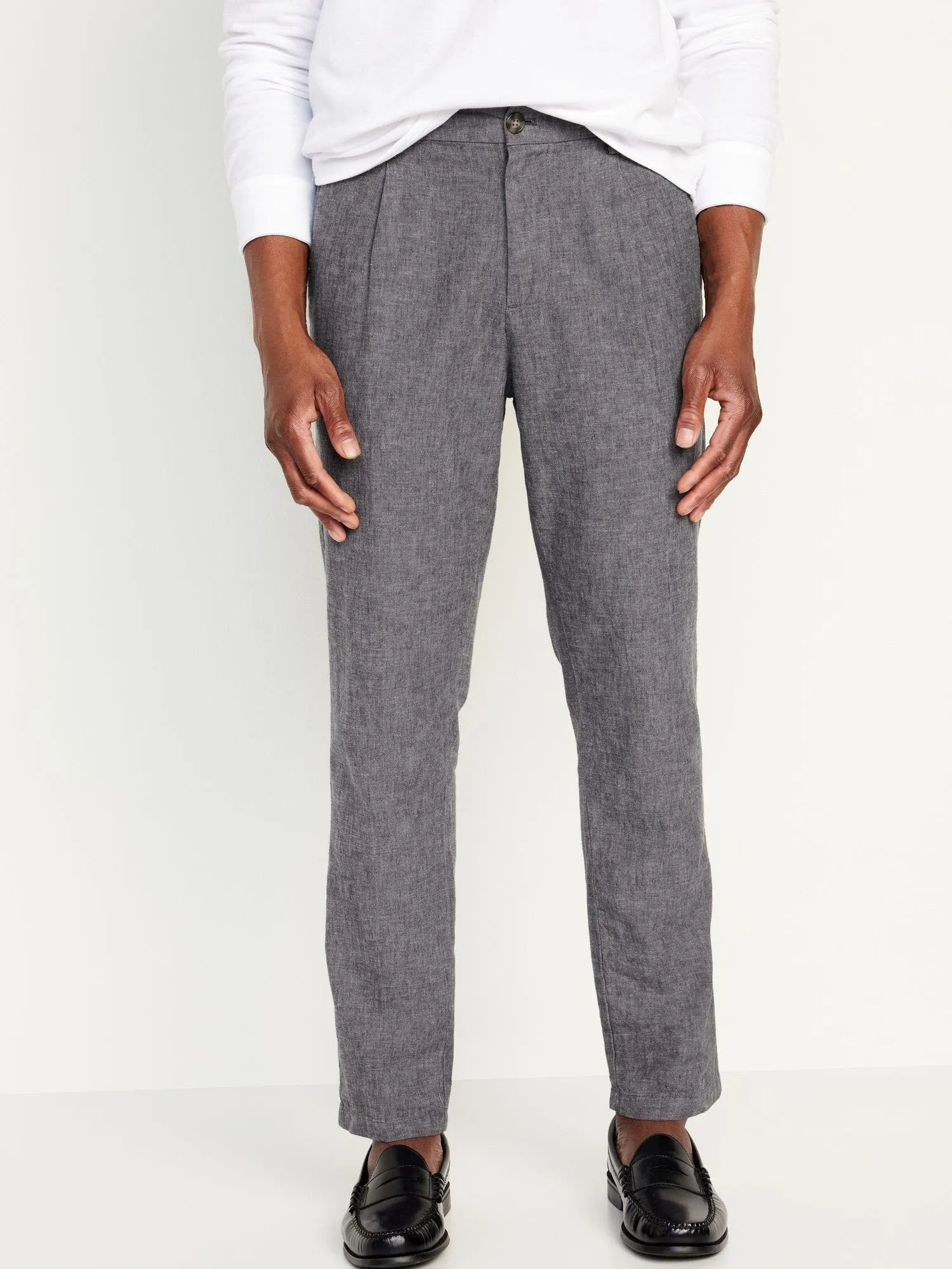 OLD NAVY Pantalón Lino Casual Old Navy Hombre