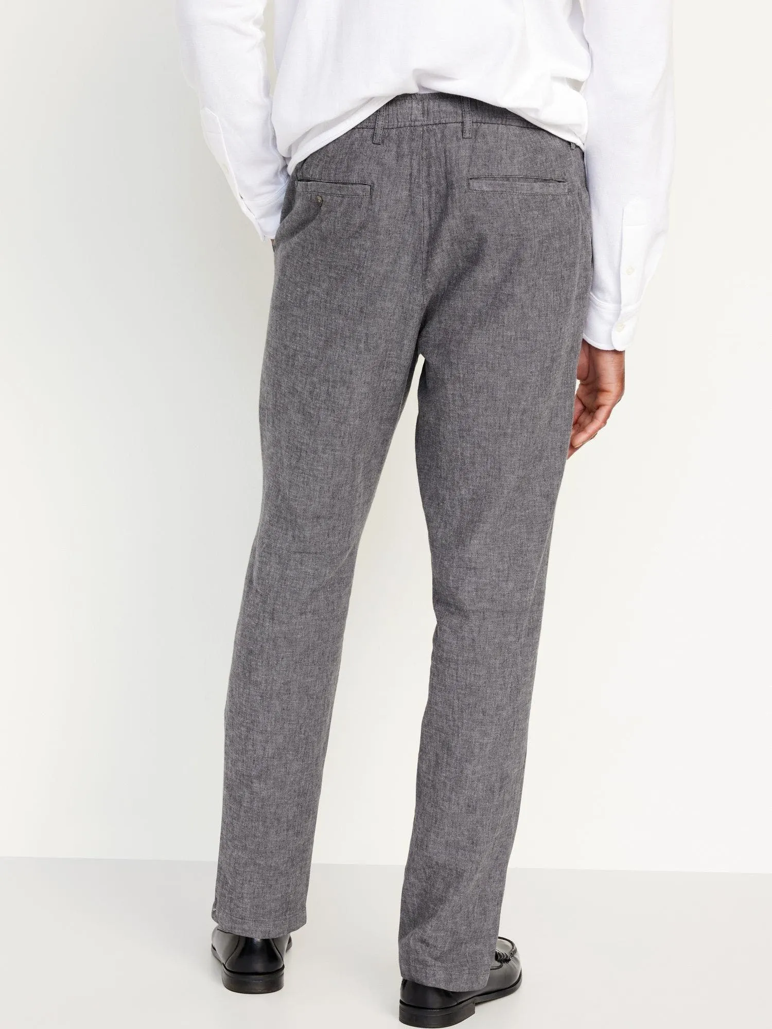 OLD NAVY Pantalón Lino Casual Old Navy Hombre