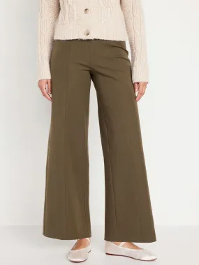 OLD NAVY Pantalón Wide-Leg Tiro Alto Pixie Old Navy Mujer