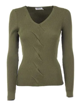 ONLY - Jersey verde onlSandy 15294792 Mujer