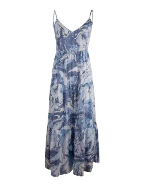 ONLY - Vestido azul onlAlma Life Vis Strap long dress 15256836 Mujer