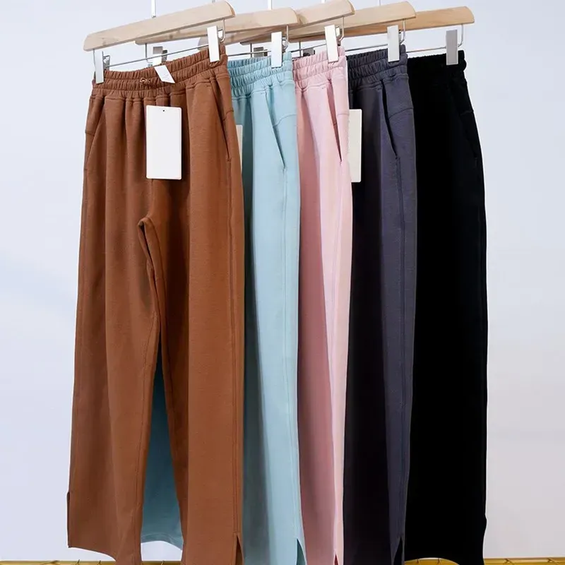 Pantalones de yoga alinean leggings para mujeres pantalones cortos de pantalones recortados