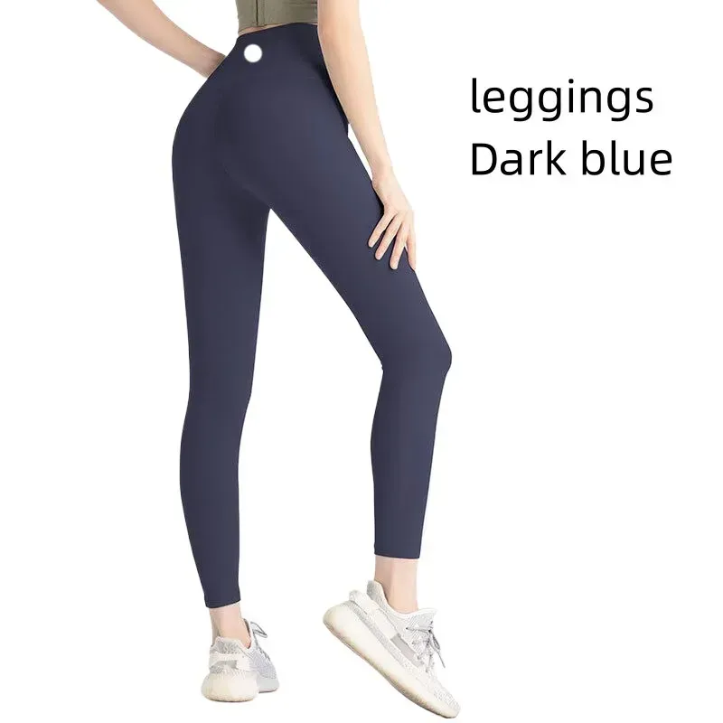 Pantalones de yoga Alinear Leggings Mujeres pantalones cortos de pantalones recortados