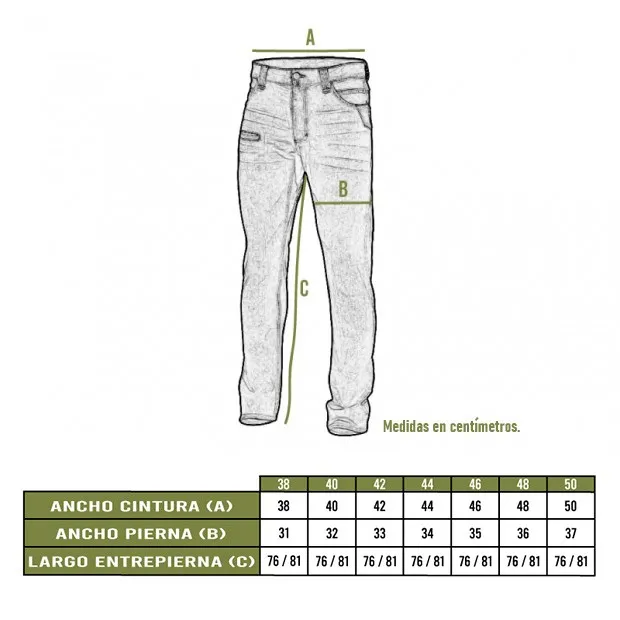 PANTALÓN VAQUERO PENTAGON ROGUE