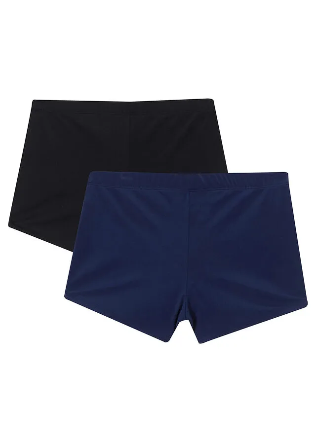 Pantalón-bañador Azul marino-negro