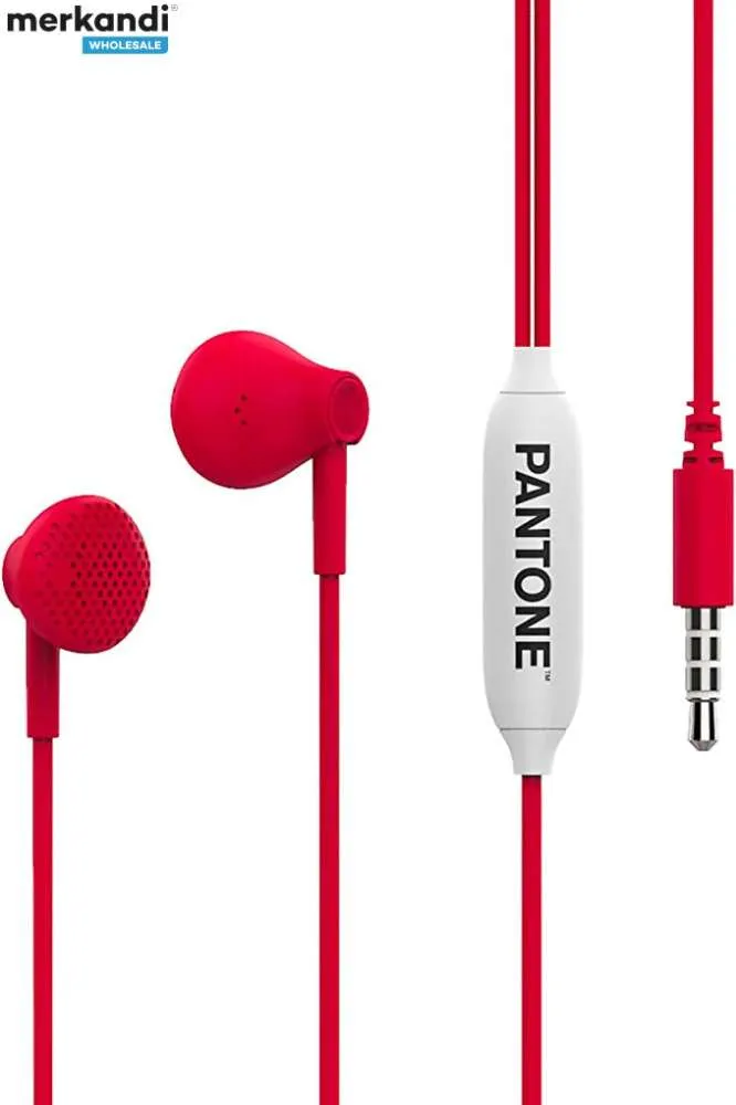 Pantone Auriculares con cable Stock