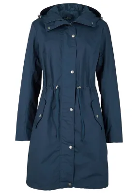 Parka con capucha Azul marino