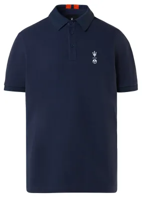 POLO CON RAYAS EN EL CUELLO HOMBRE MASERATI X NORTH SAILS