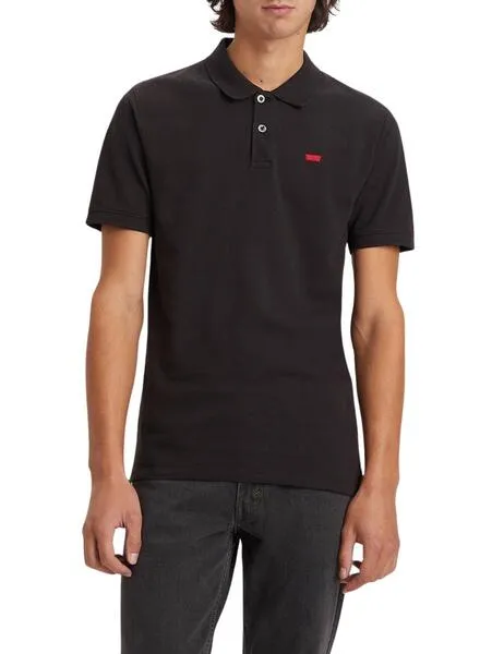 Polo Levis Housemark Negro para Hombre