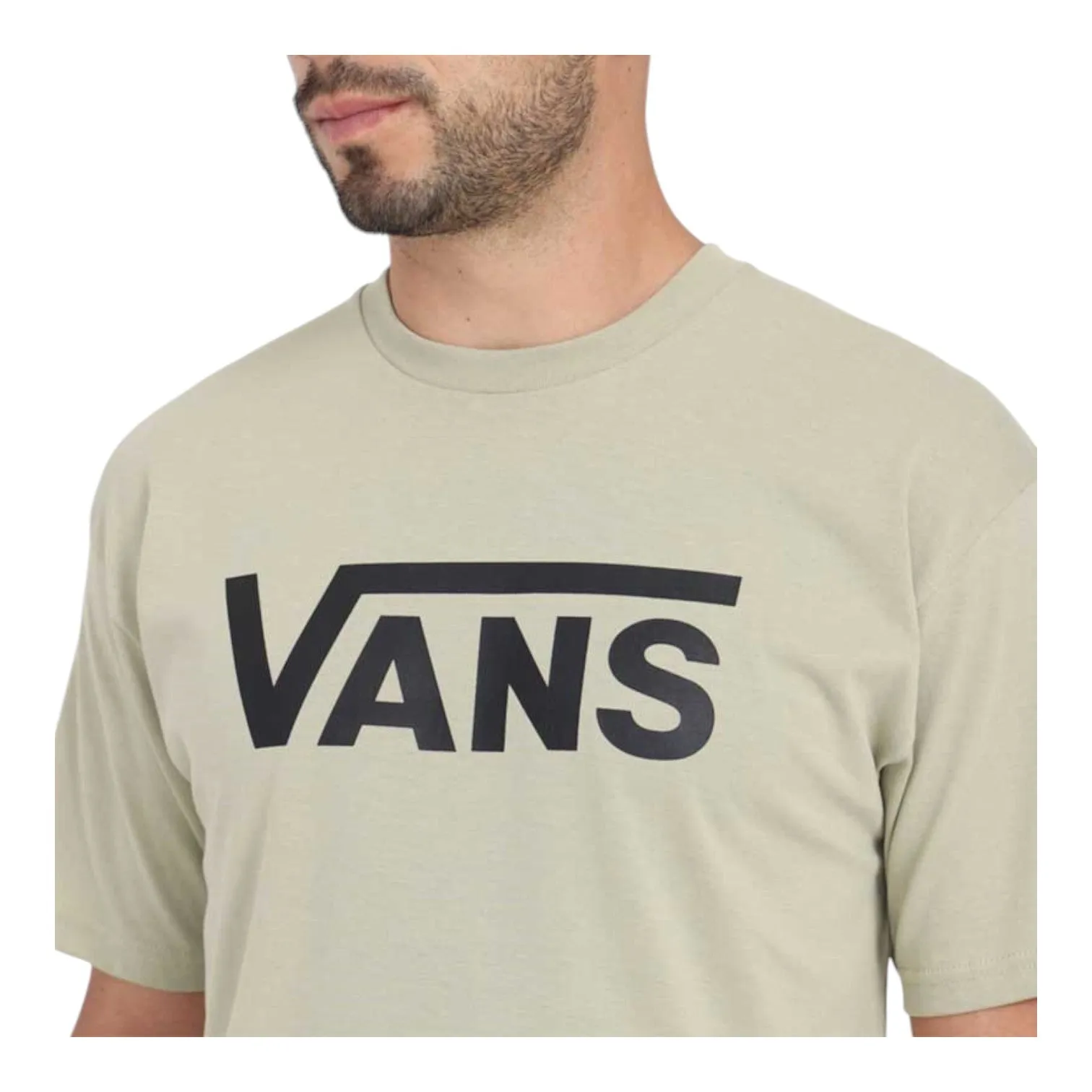 REMERA VANS CLASSICLOGO BEIGE