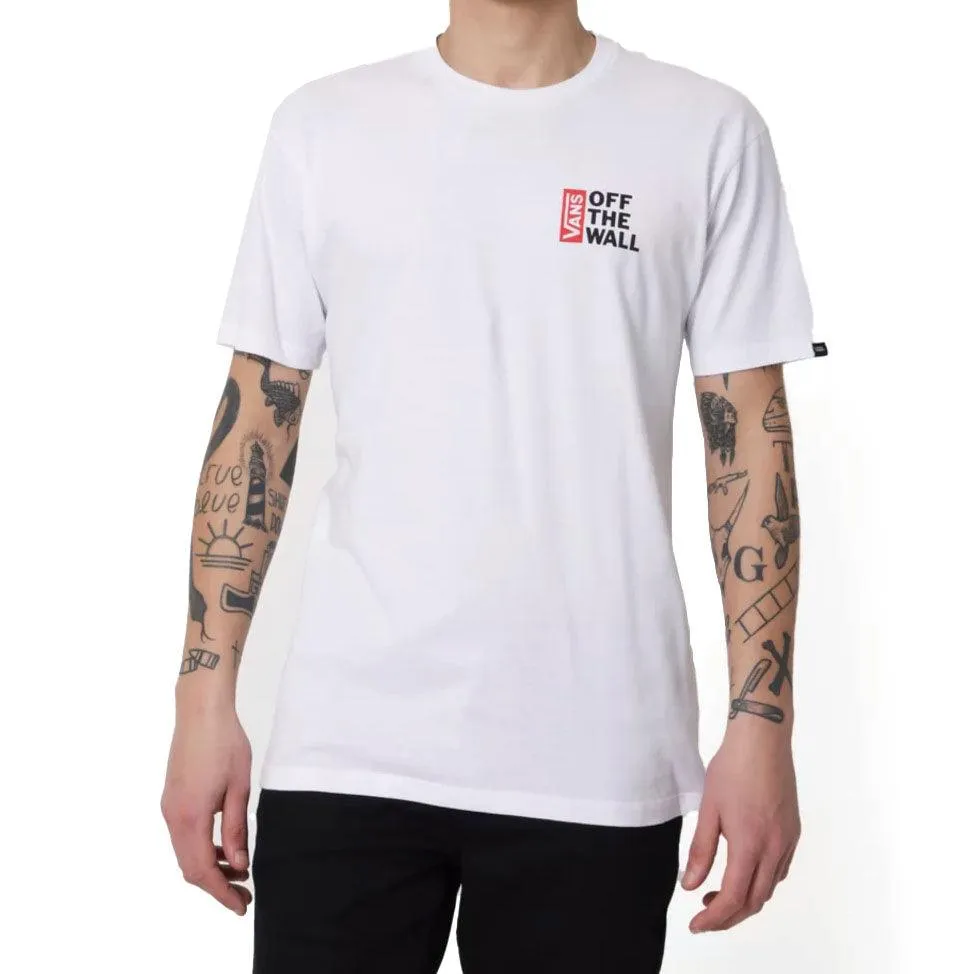 Remera Vans Off The Wall Classic SS Blanco