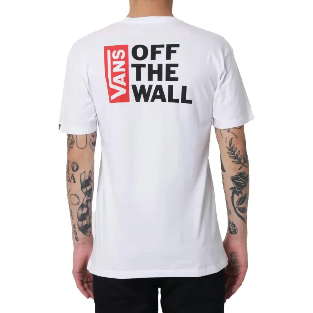 Remera Vans Off The Wall Classic SS Blanco