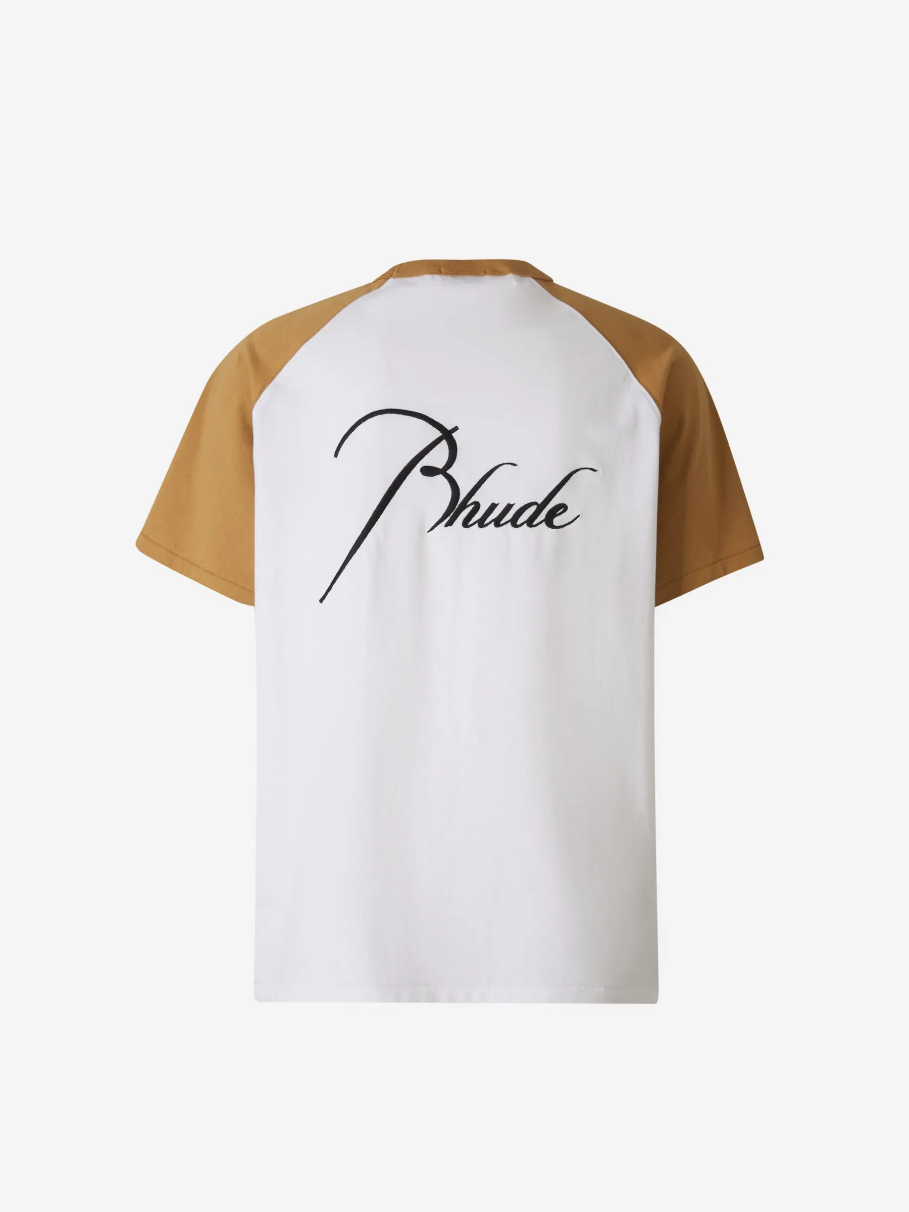 Rhude Camiseta Logo Bordado