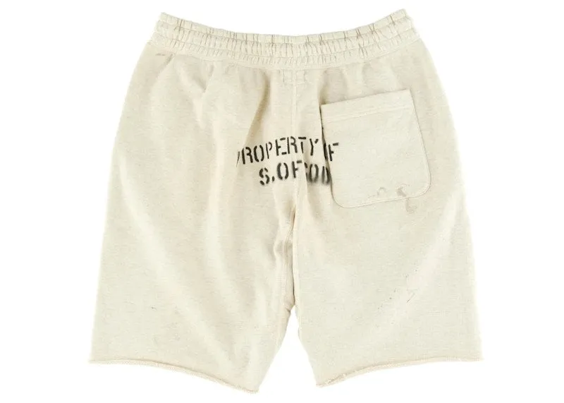 Saint Mxxxxxx x VLONE Sweat Shorts White