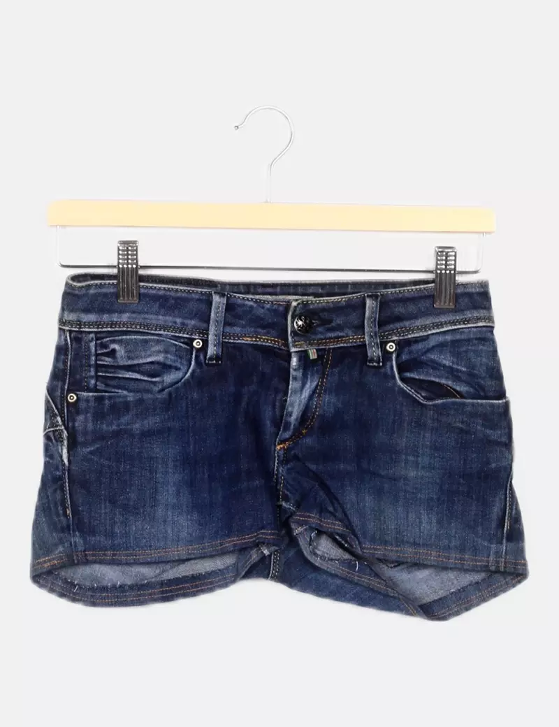 Salsa Jeans Short denim oscuro