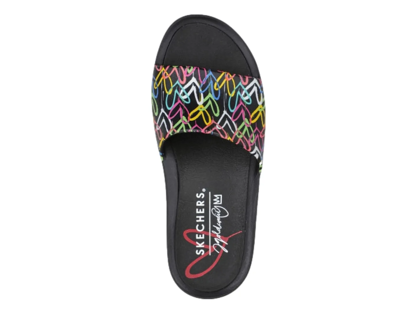 Sandalias Skechers Foamies Negro Para Mujer