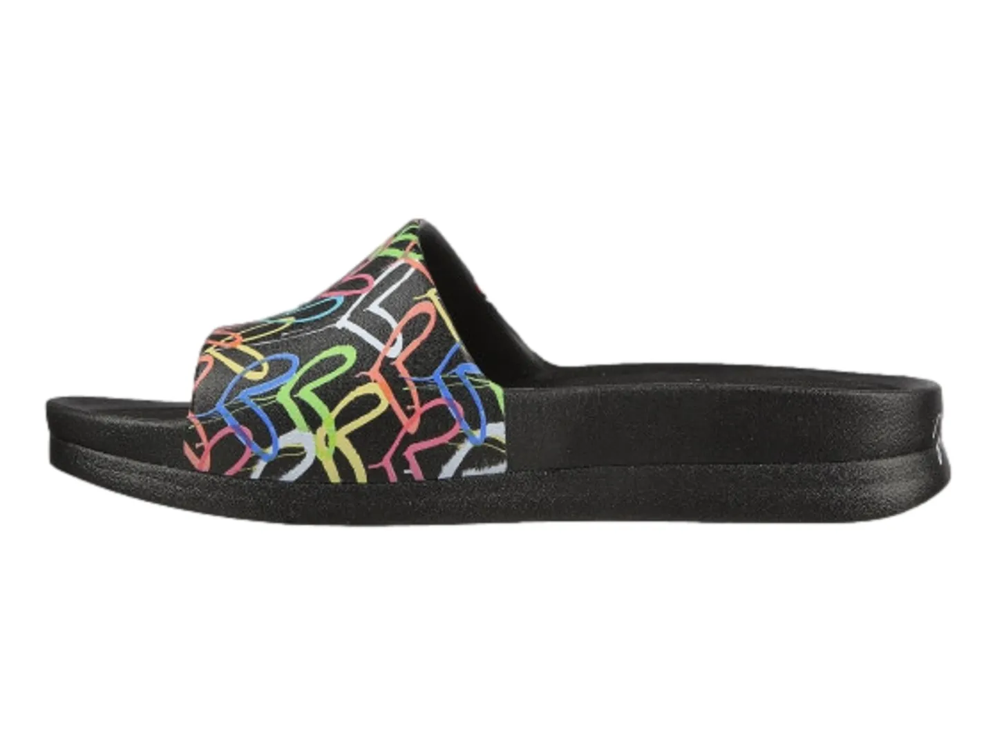 Sandalias Skechers Foamies Negro Para Mujer