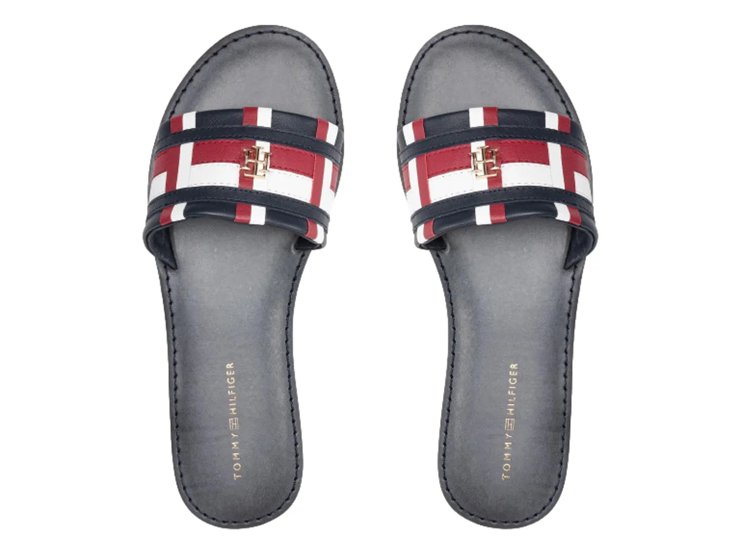 Sandalias Tommy Hilfiger Fw0 5771 Para Mujer