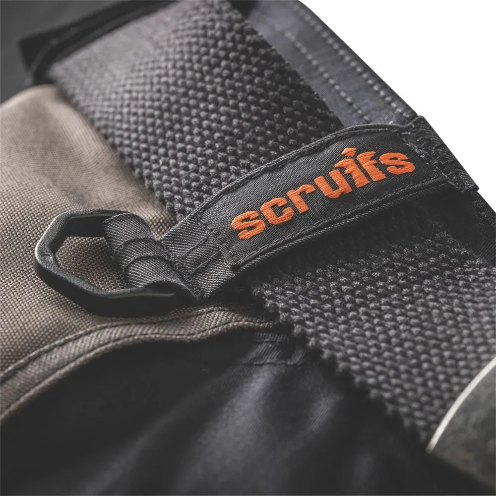 Scruffs Pro Flex Holster, pantalón de trabajo, negro (cintura 36