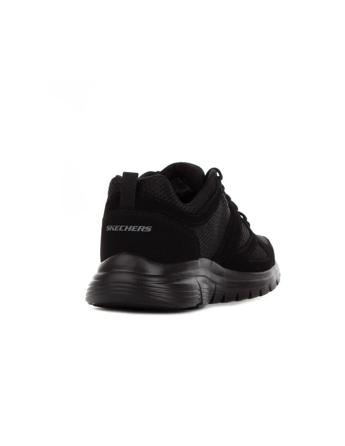 SKECHERS  ZAPATILLAS NEGRAS BURNS AGOURA HOMBRE