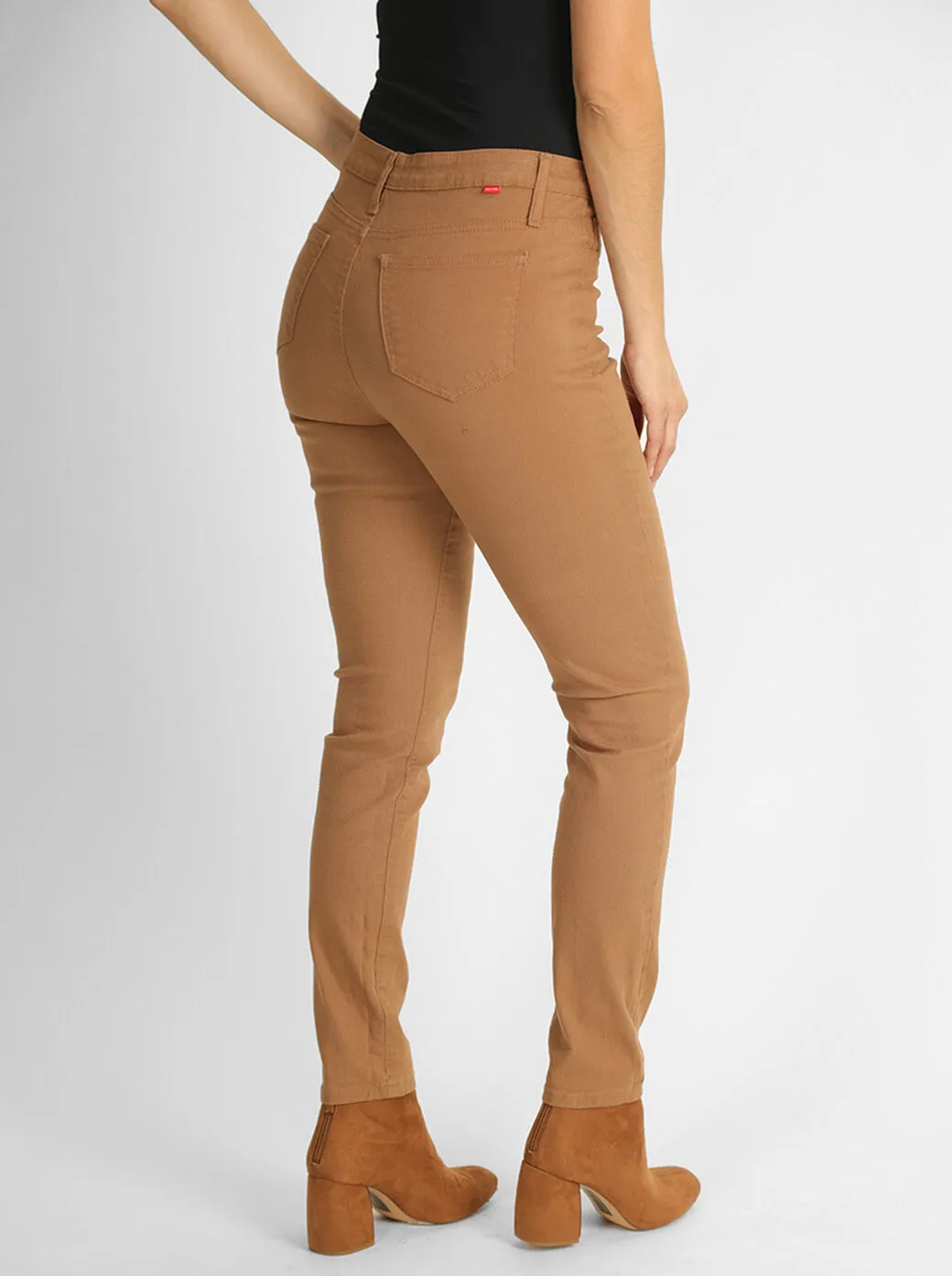 Skinny jeans camel