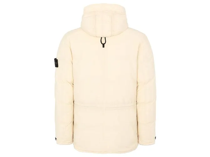 STONE ISLAND ISLA DE LA PIEDRA 42732 CREMA NASLAN LIGHT WATRO DOWNTC BLANCO 