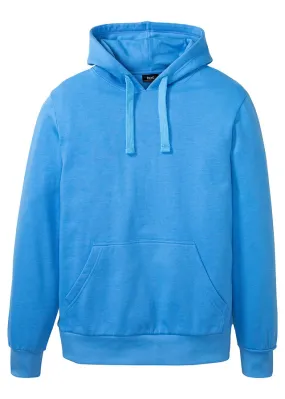 Sudadera con capucha azul brillante