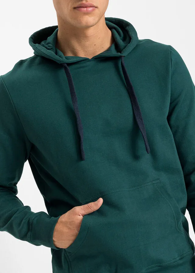 Sudadera con capucha Verde intenso