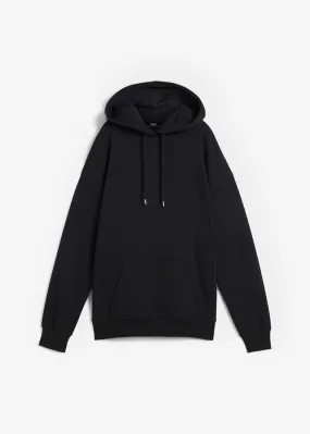 Sudadera holgada con capucha Negro