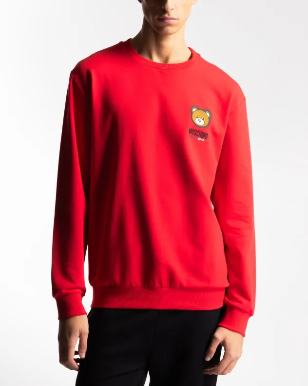 Sweater Moschino Underwear V1 A1788 Rojo