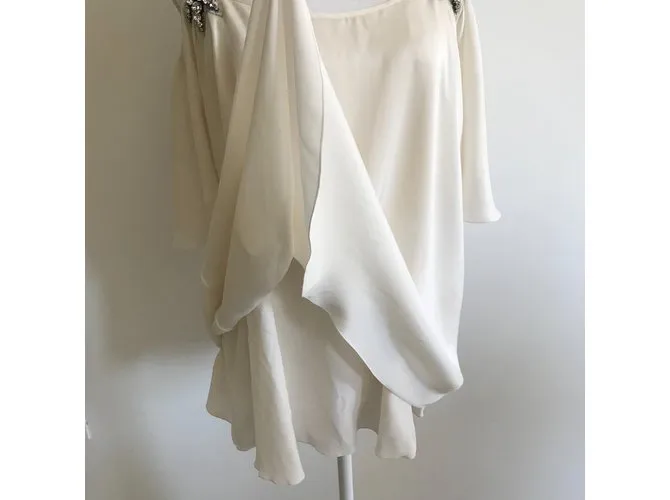 Temperley London Tops Crema 