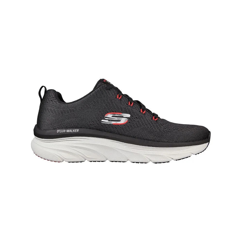 TENIS HOMBRE SKECHERS  DLUX WALKER   NEGRO