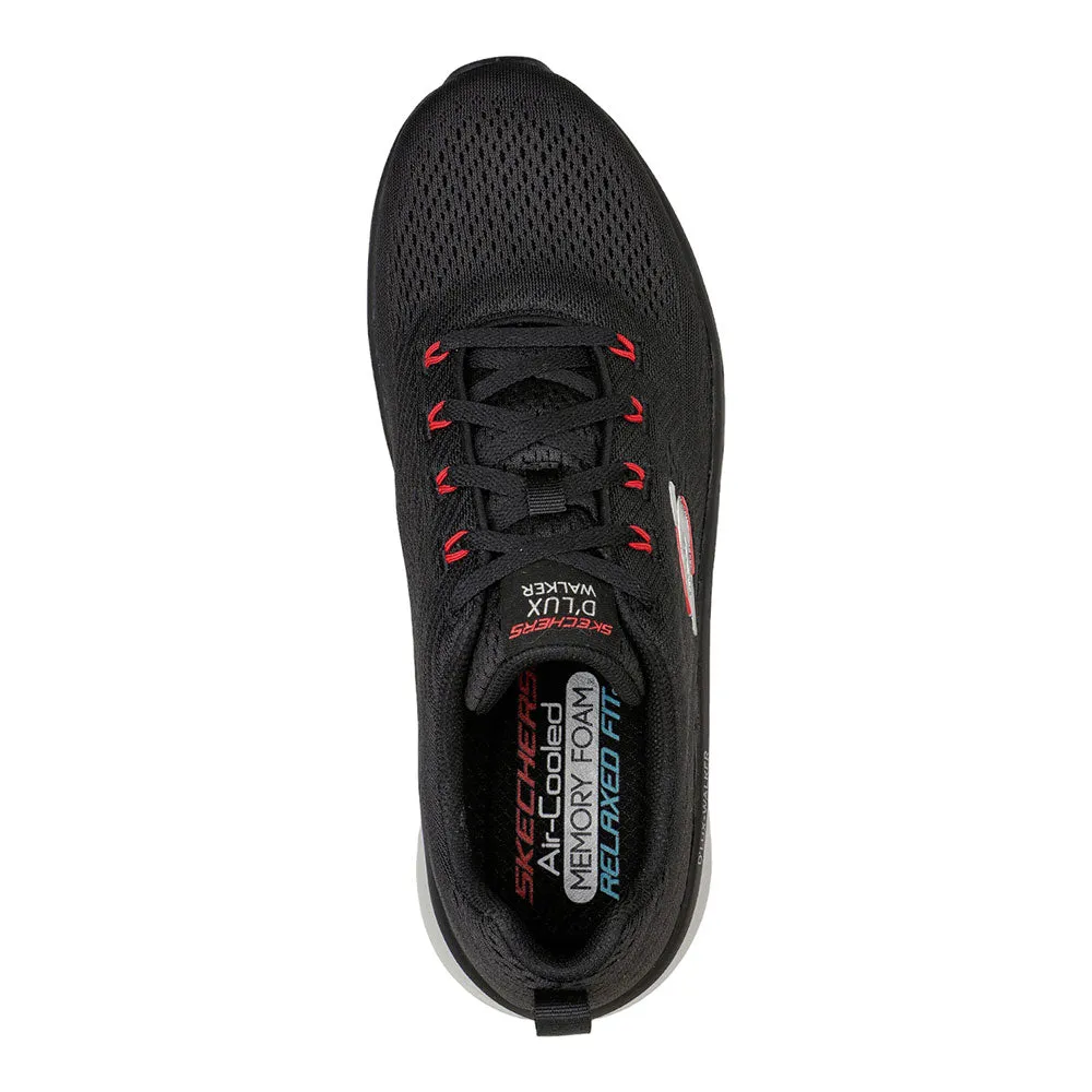 TENIS HOMBRE SKECHERS  DLUX WALKER   NEGRO