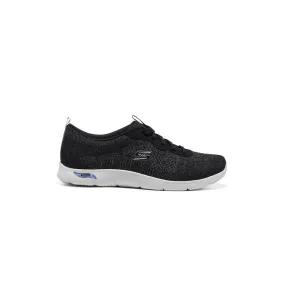 Tenis Mujer Skechers Arch Fit  Refine - Negro - Blanco