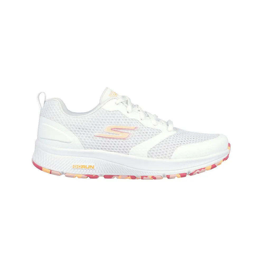 TENIS MUJER SKECHERS GO RUN  BLANCO ROSA