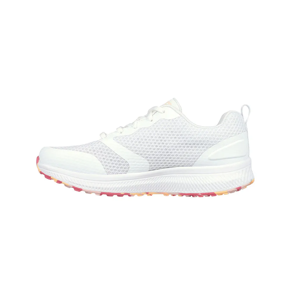 TENIS MUJER SKECHERS GO RUN  BLANCO ROSA