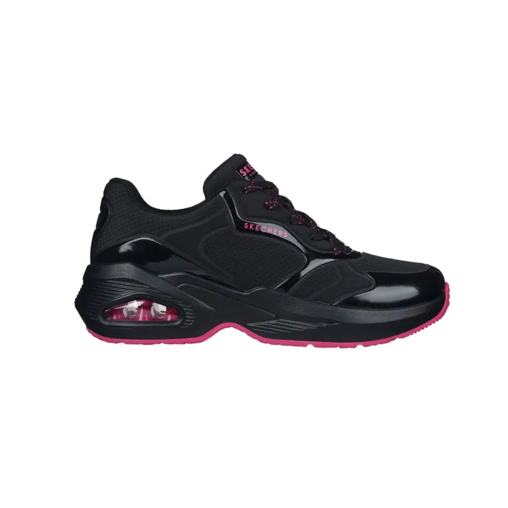 TENIS MUJER SKECHERS UNO NEOAIR  NEGRO