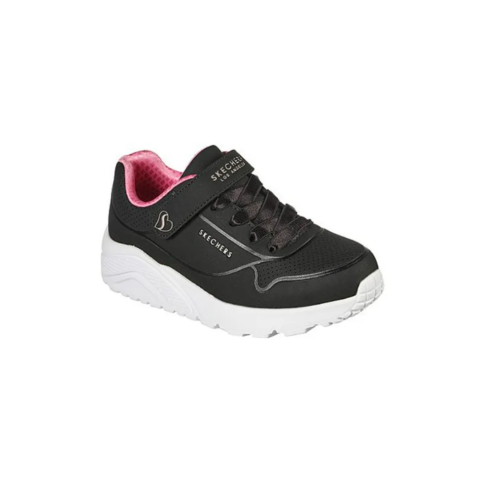 TENIS NIA SKECHERS UNO LITE   NEGRO