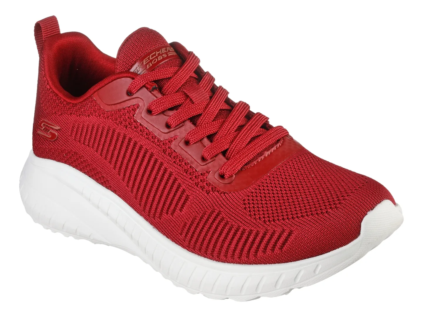 Tenis Skechers Bobs Rojo Para Mujer