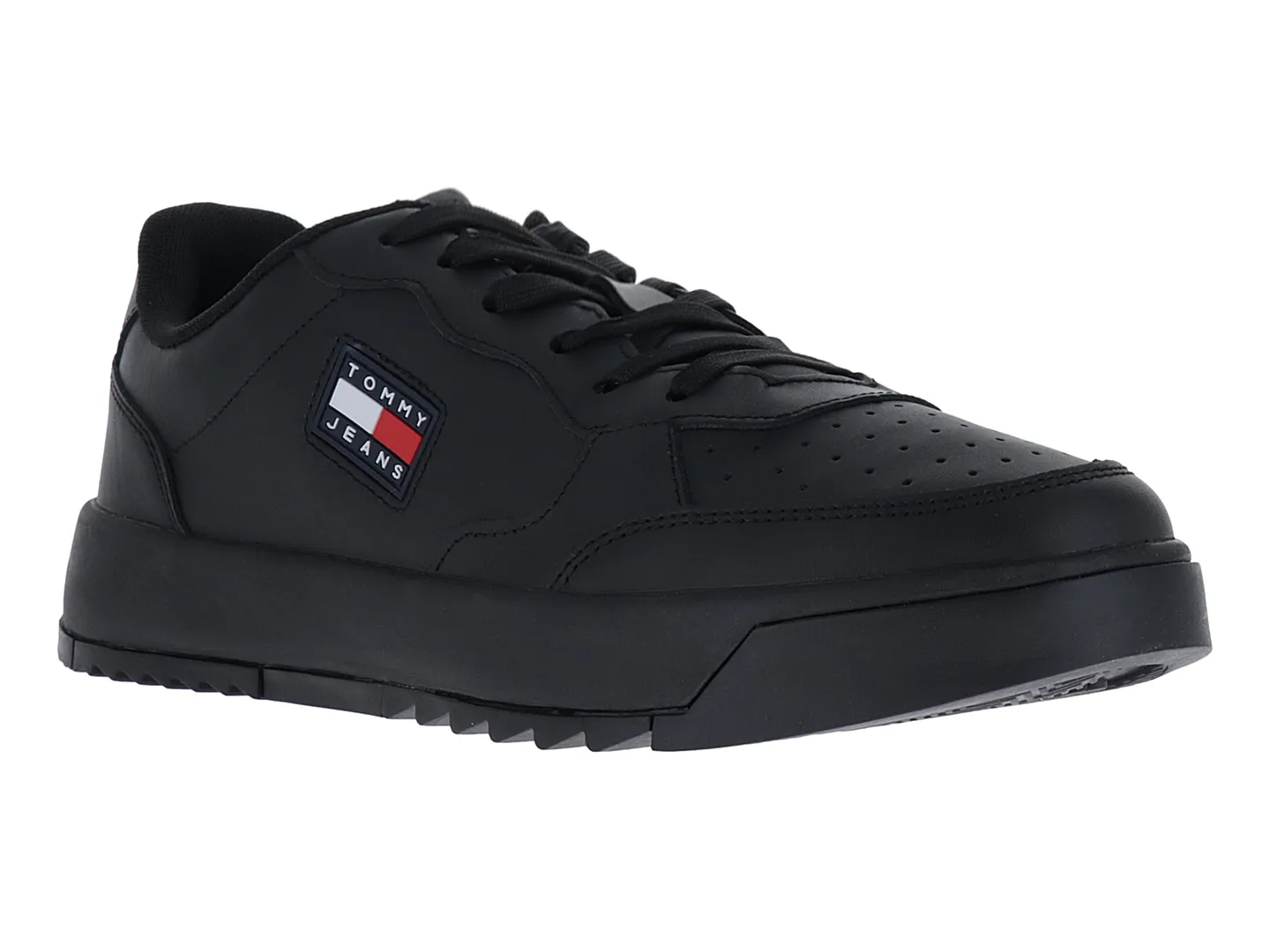 Tenis Tommy Hilfiger M00900 Negro Para Hombre