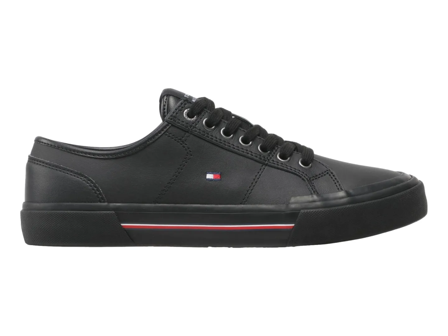 Tenis Tommy Hilfiger M04561 Negro Para Hombre