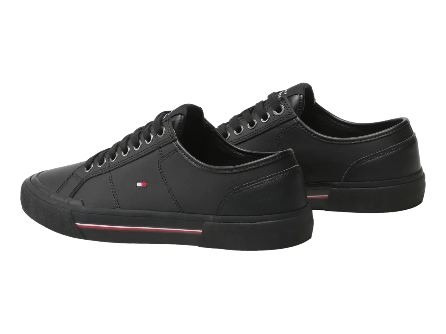 Tenis Tommy Hilfiger M04561 Negro Para Hombre