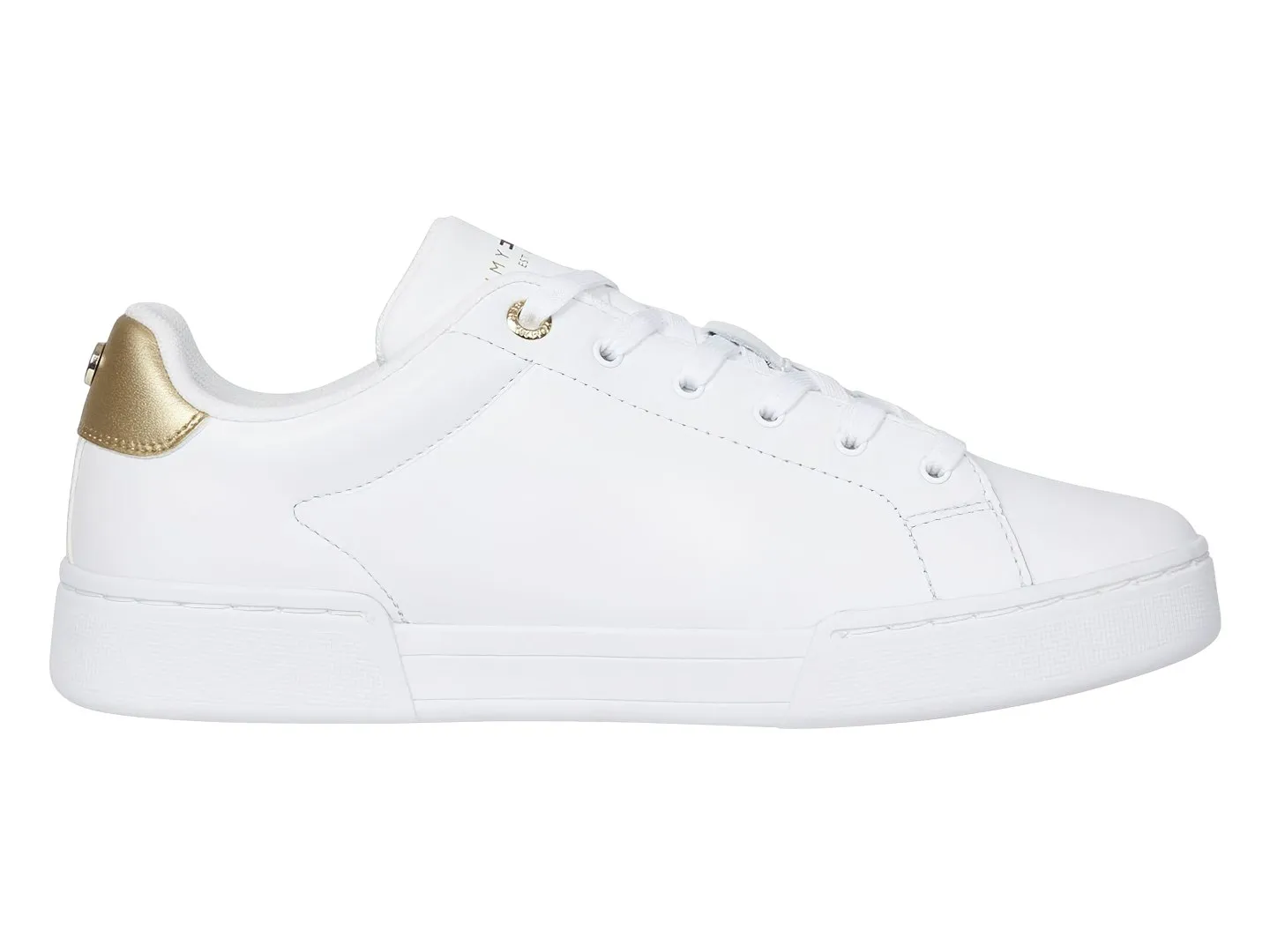 Tenis Tommy Hilfiger The Elite Blanco Para Mujer