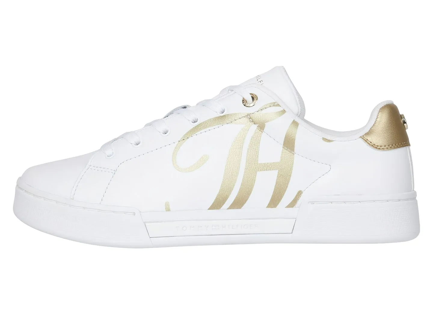 Tenis Tommy Hilfiger The Elite Blanco Para Mujer