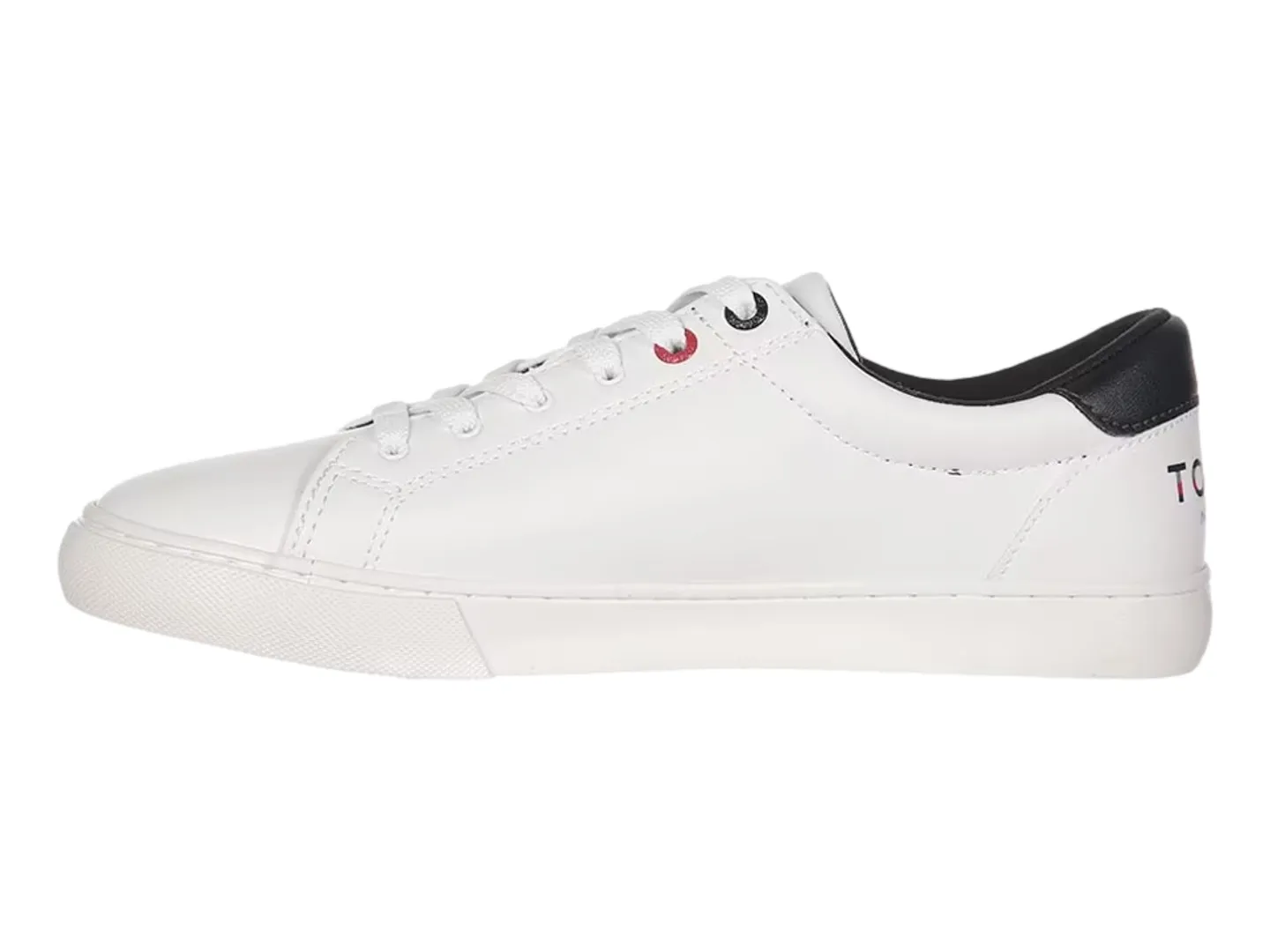 Tenis Tommy Hilfiger Tommy Back Blanco Para Mujer