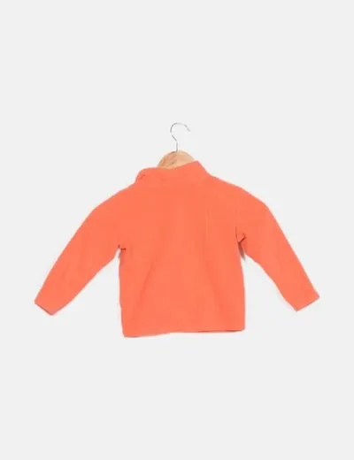 Tex Jersey naranja textura polar