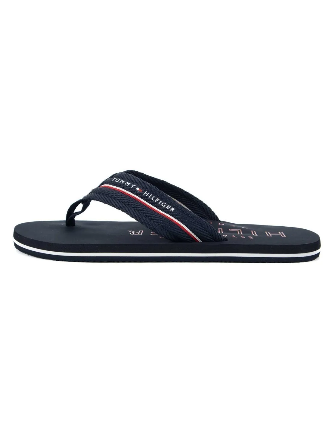 TOMMY HILFIGER  CHANCLAS AZUL MARINO CORPORATE HOMBRE