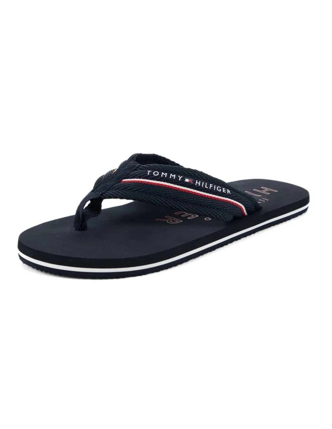 TOMMY HILFIGER  CHANCLAS AZUL MARINO CORPORATE HOMBRE